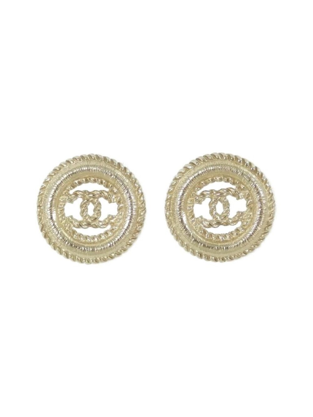 Chanel Earrings Gold